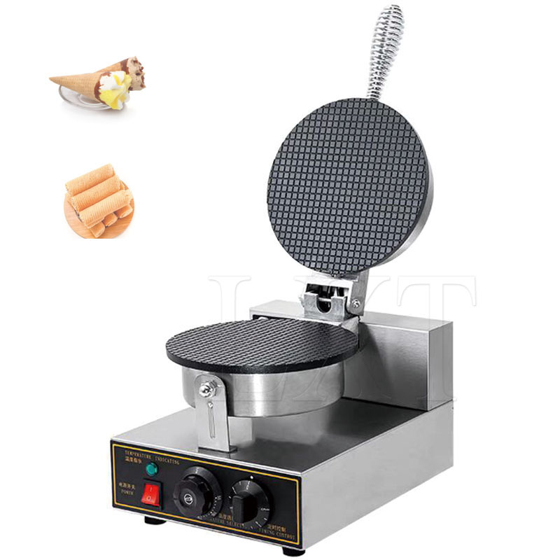 Commercial Waffle Cone Maker Ice Cream - ماكينة صنع مخاريط الآيس كريم الكهربائية