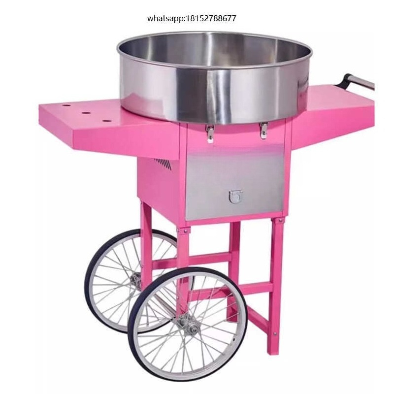 Commercial Cotton Candy Machine Cart - آلة صنع حلوى القطن التجارية مع