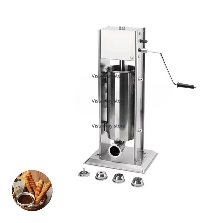 Churros Extruder Machine Manual - ماكينة صنع إسبانية يدوية من الفولاذ