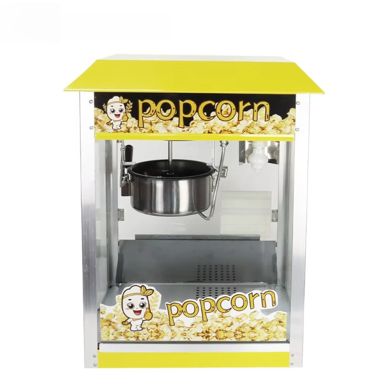 Commercial Popcorn Maker 8Oz - آلة صنع الفشار الكهربائية التجارية سعة