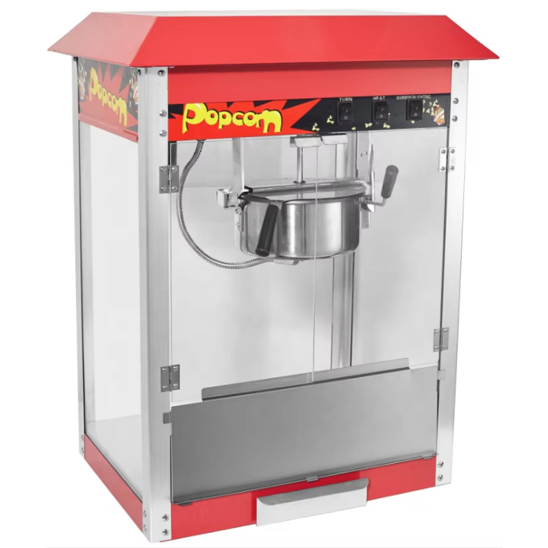 Commercial Popcorn Maker 8Oz - آلات صنع الفشار الكهربائية الأوتوماتيكية سعة