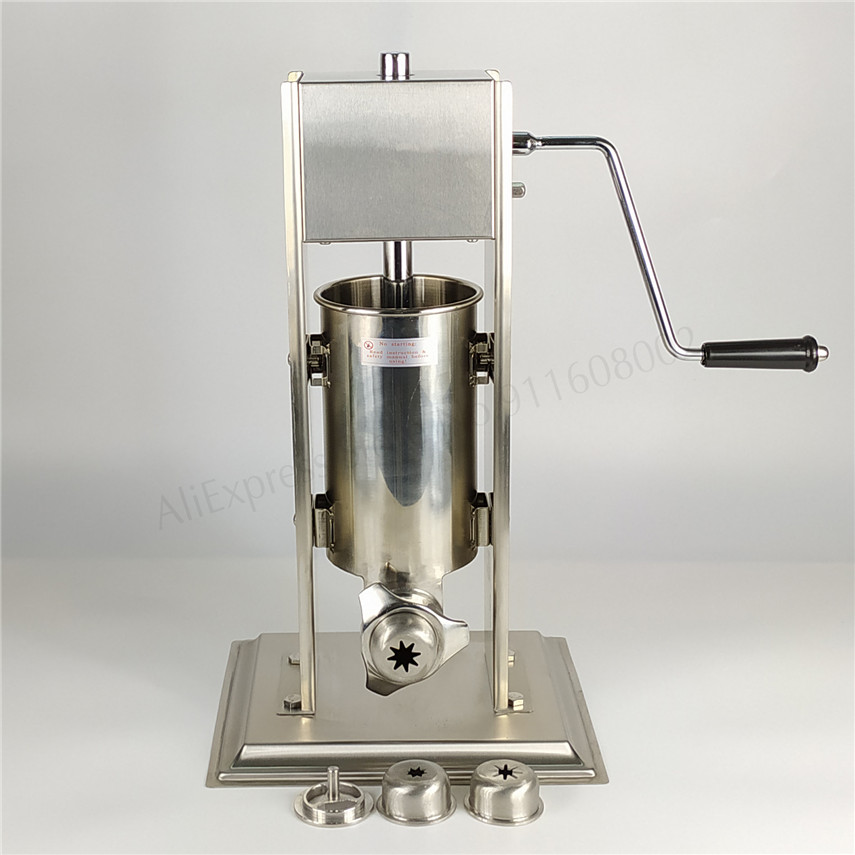 آلة صنع التشورو سعة 2 لتر، جها - مراجعة Churros Extruder Machine Manual وسعره