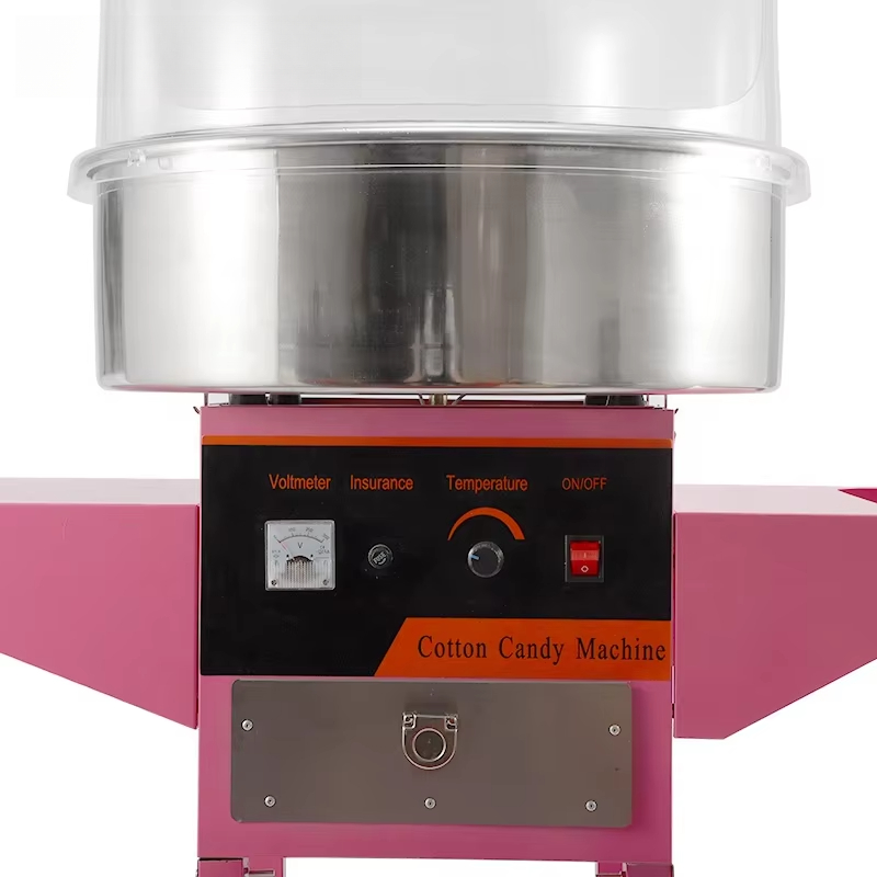 ماكينة صنع حلوى القطن المحمولة - مراجعة Commercial Cotton Candy Machine Cart وسعره