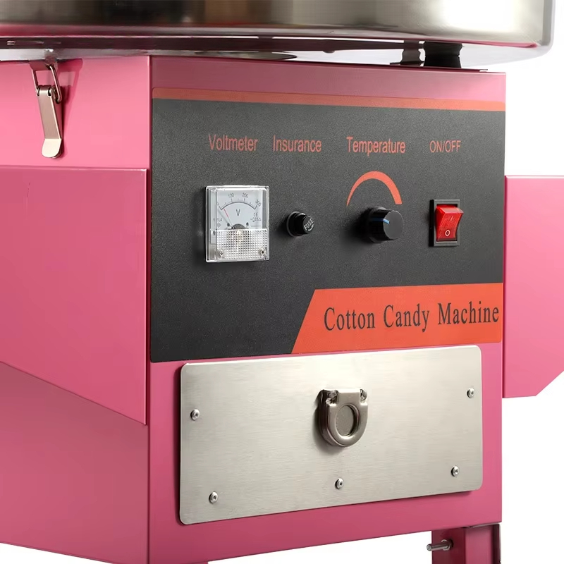 ماكينة صنع حلوى القطن المحمولة - مراجعة Commercial Cotton Candy Machine Cart وسعره