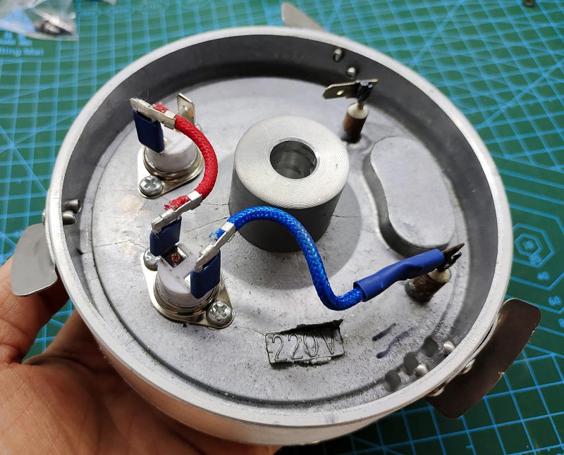 محدد درجة الحرارة مع وصلة الطا - مراجعة Cotton Candy Machine Heating Element وسعره