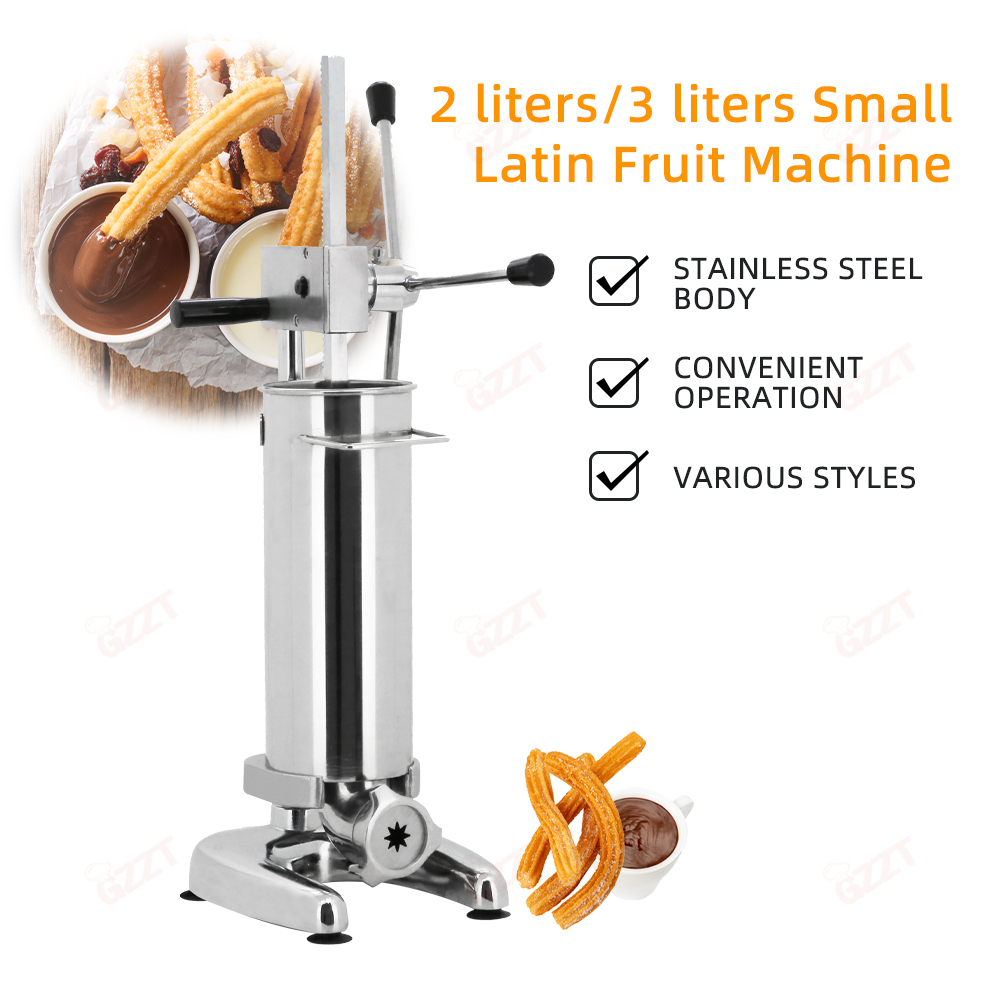 آلة صنع التشوروس الإسبانية GZZ - مراجعة Churros Extruder Machine Manual وسعره