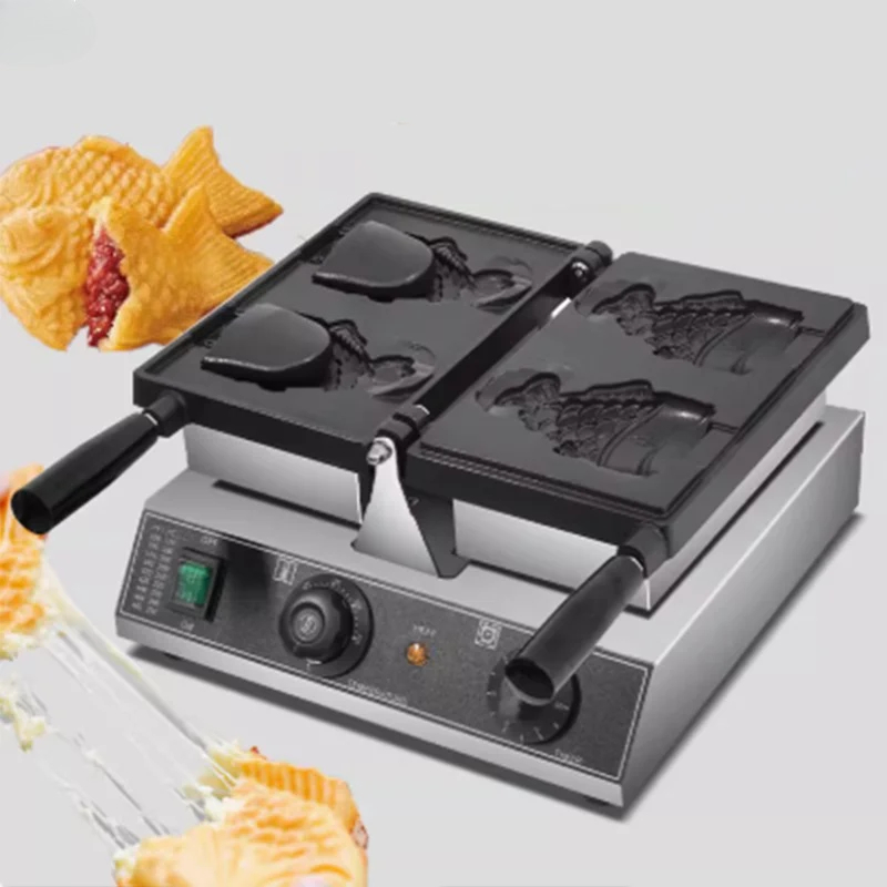 آلة تجارية كهربائية لصنع التاي - مراجعة Commercial Waffle Cone Maker Ice Cream وسعره