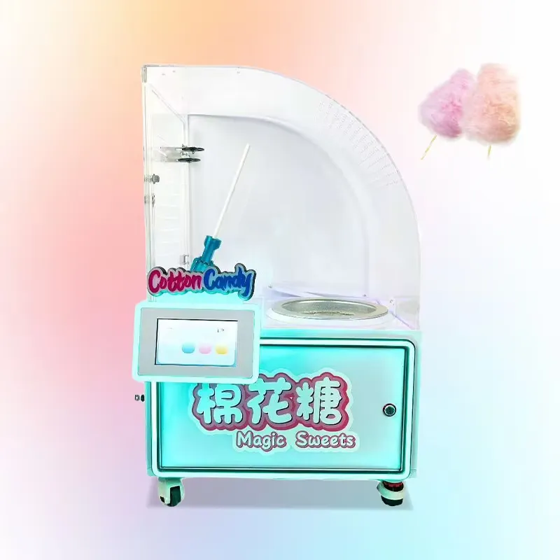 آلة حلوى القطن الأوتوماتيكية،  - مراجعة Floss Candy Sugar Spinner Machine وسعره