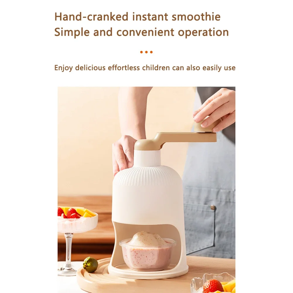 آلة تقطيع الثلج اليدوية وصانعة - مراجعة Snow Cone Shaved Ice Machine وسعره