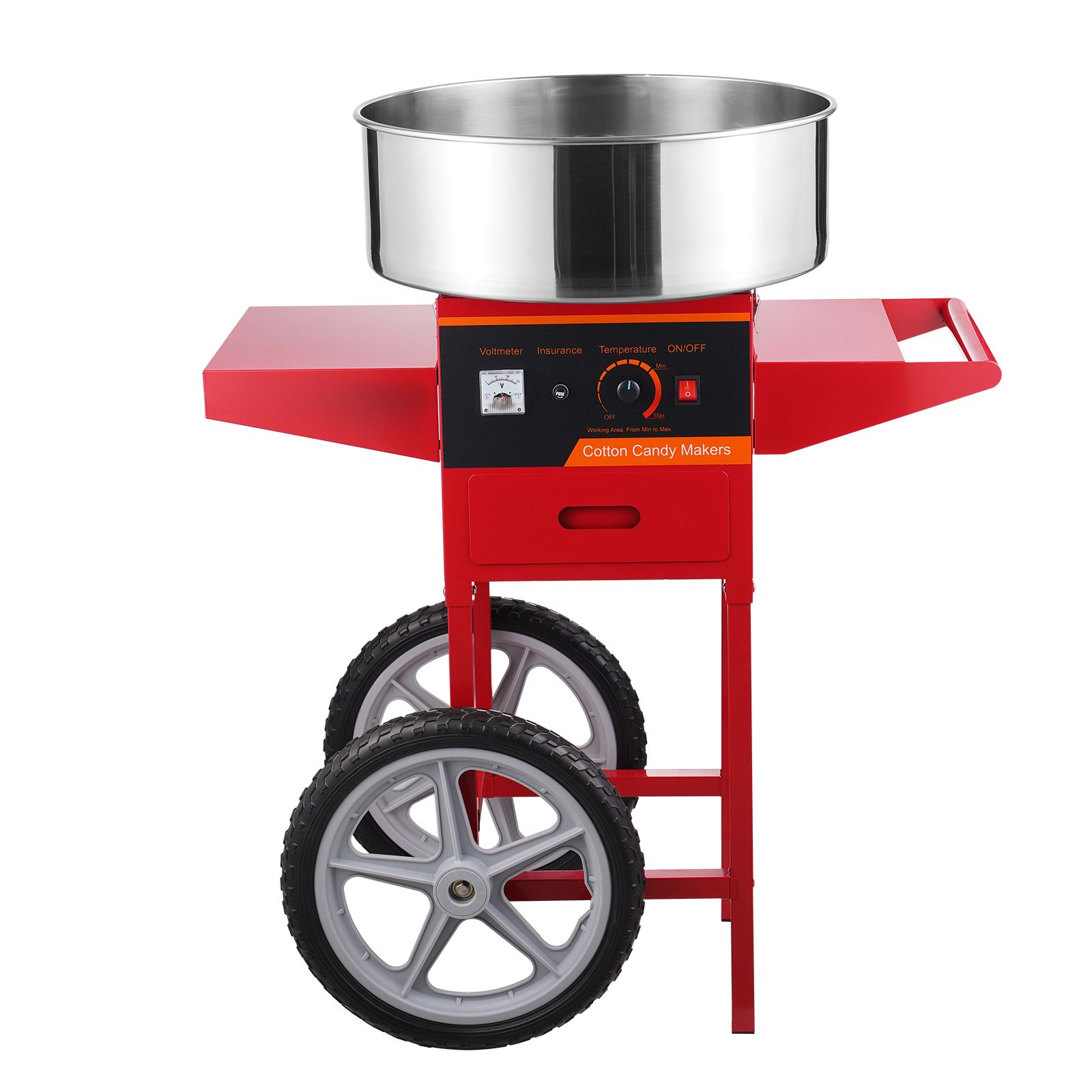 آلة صنع حلوى القطن الكهربائية  - مراجعة Commercial Cotton Candy Machine Cart وسعره
