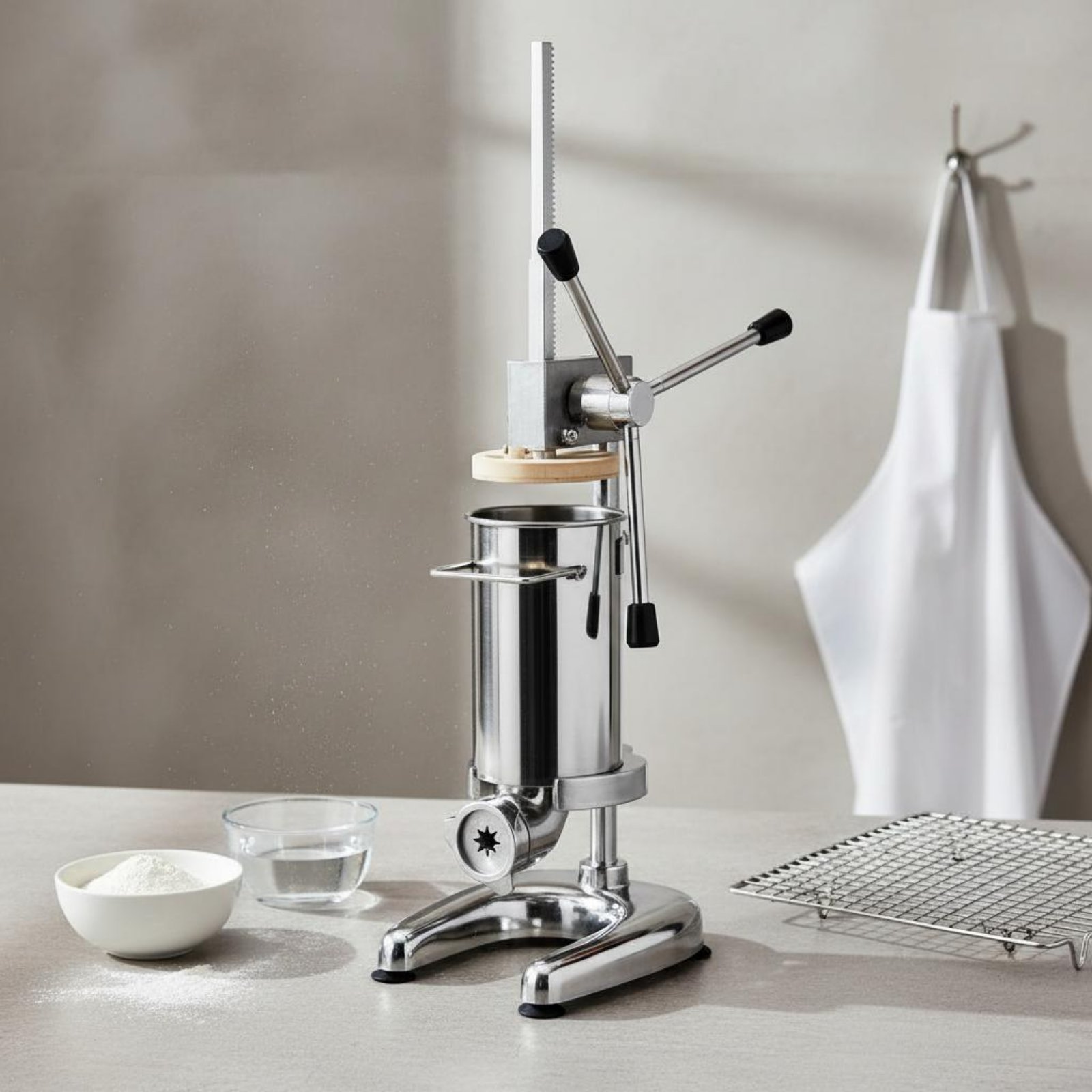 آلة صنع التشوروس بسعة 3 لتر، م - مراجعة Churros Extruder Machine Manual وسعره