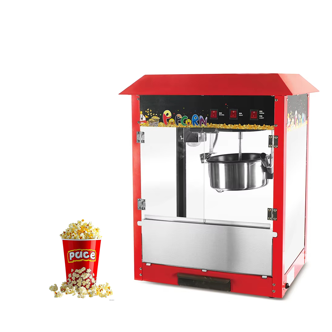 ماكينة صنع الذرة الكهربائية ال - مراجعة Commercial Popcorn Maker 8Oz وسعره