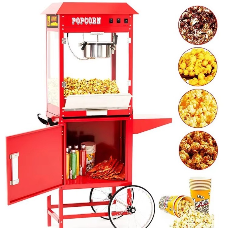 آلة صنع الفشار الكهربائية، سعة - مراجعة Commercial Popcorn Maker 8Oz وسعره