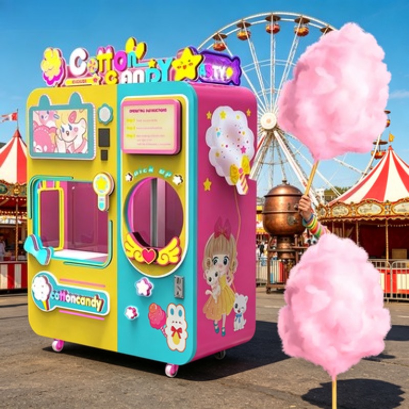 روبوت صنع حلوى القطن عالي الجو - مراجعة Floss Candy Sugar Spinner Machine وسعره
