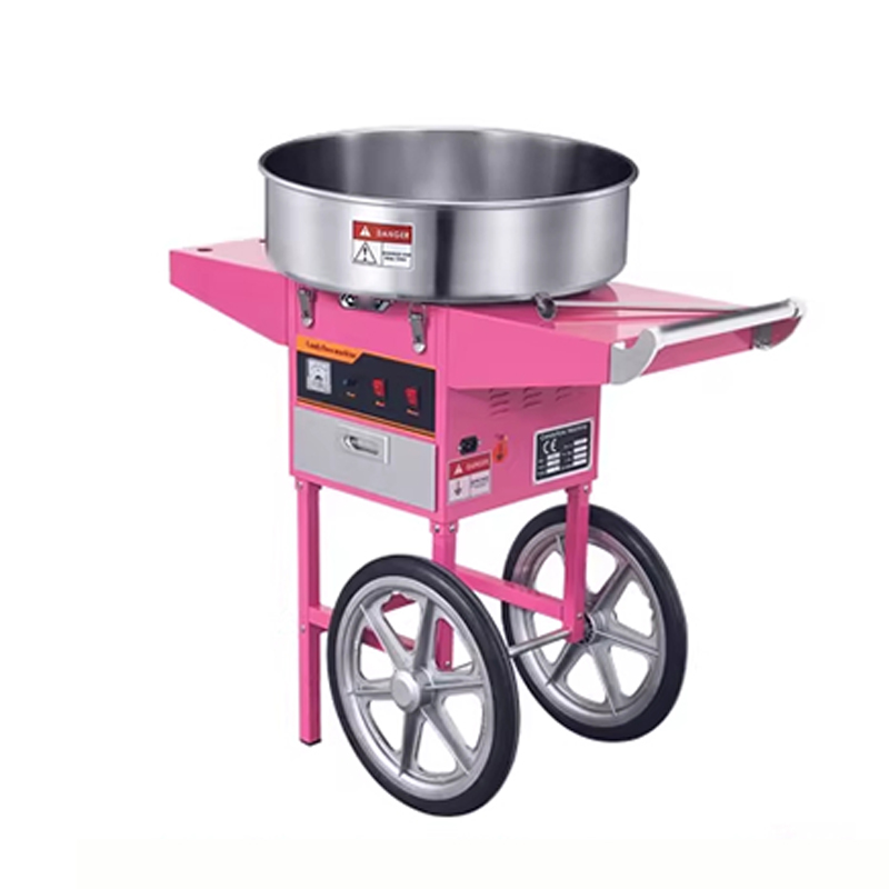 آلة حلوى القطن الكهربائية مع ع - مراجعة Commercial Cotton Candy Machine Cart وسعره