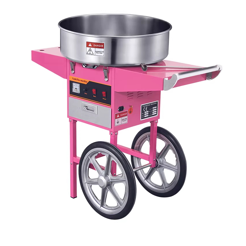 آلة حلوى القطن الكهربائية مع ع - مراجعة Commercial Cotton Candy Machine Cart وسعره