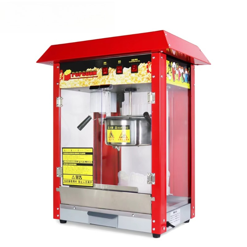 آلة صنع الفشار الأكريليكية سعة - مراجعة Commercial Popcorn Maker 8Oz وسعره