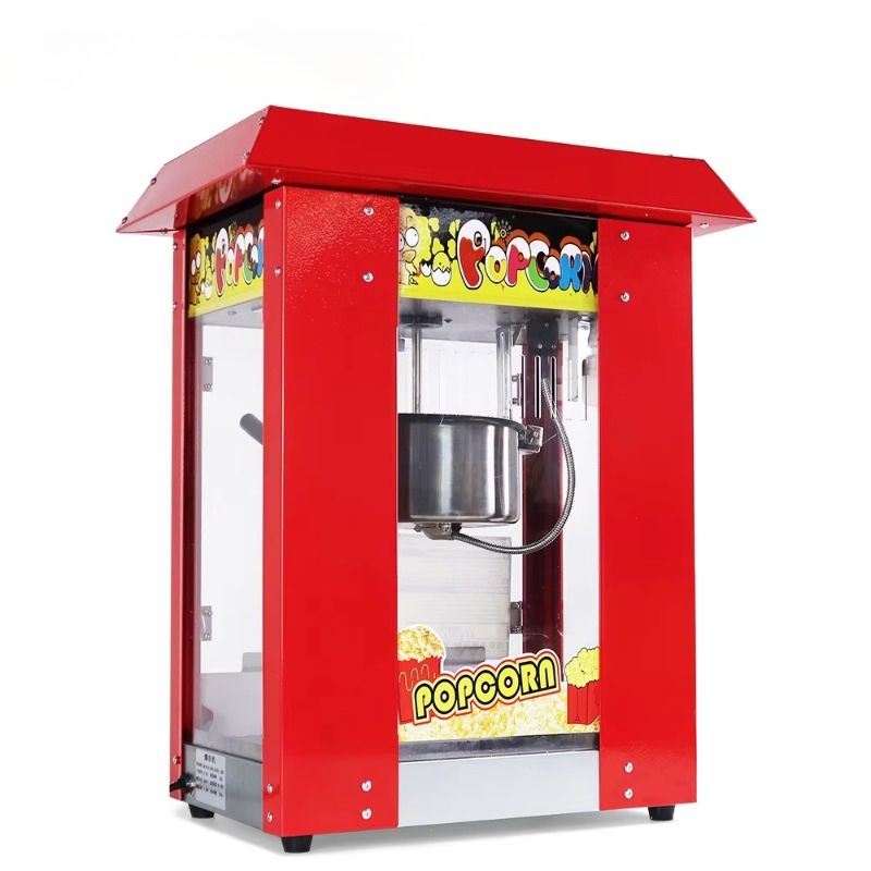 آلة صنع الفشار الأكريليكية سعة - مراجعة Commercial Popcorn Maker 8Oz وسعره