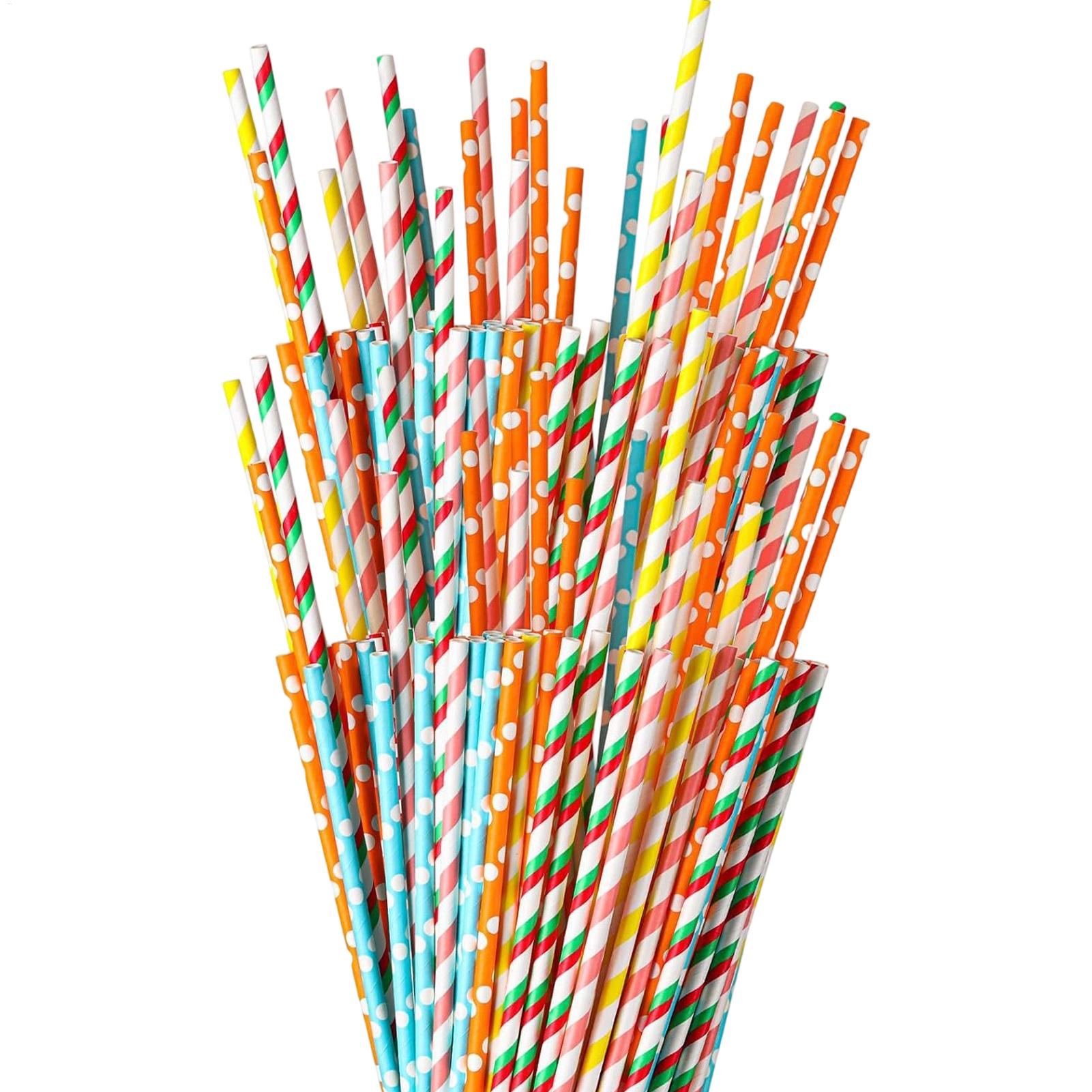 100 قطعة من أعواد ورقية متعددة - مراجعة Cotton Candy Cones Paper Sticks وسعره