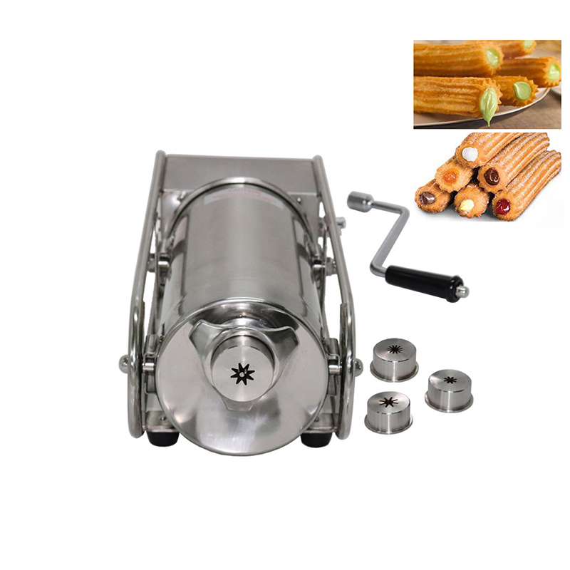 ماكينة كروس يدوية من الفولاذ ا - مراجعة Churros Extruder Machine Manual وسعره