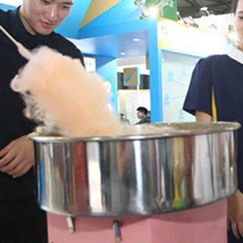 ماكينة حلوى القطن الكهربائية ا - مراجعة Commercial Cotton Candy Machine Cart وسعره