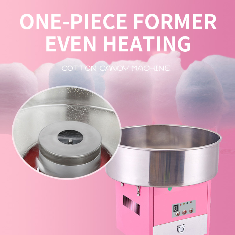 ماكينة حلوى القطن الكهربائية ا - مراجعة Commercial Cotton Candy Machine Cart وسعره