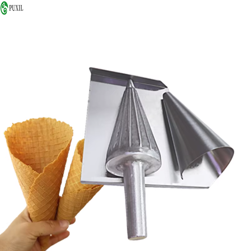قالب لفائف الوافل، قالب تشكيل  - مراجعة Commercial Waffle Cone Maker Ice Cream وسعره