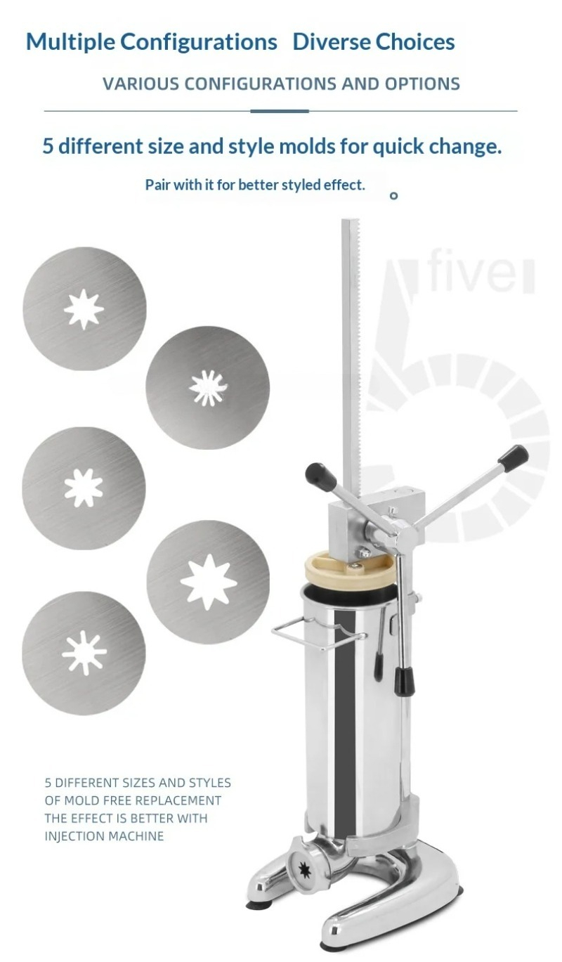 آلة صنع وحشو التشوروس الصناعية - مراجعة Churros Extruder Machine Manual وسعره