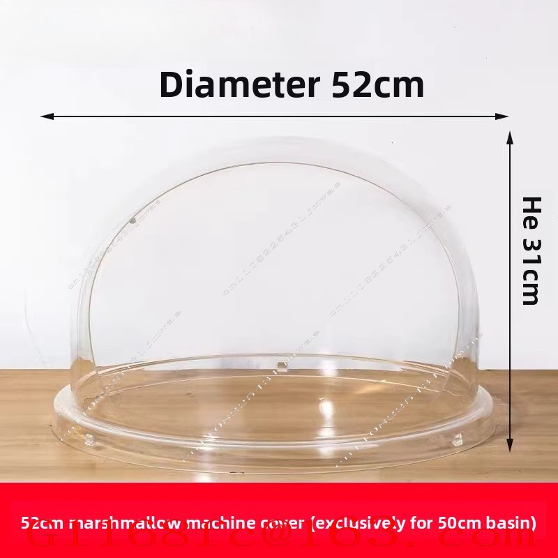 غطاء شفاف لآلة صنع حلوى القطن  - مراجعة Cotton Candy Maker With Cover Shield وسعره