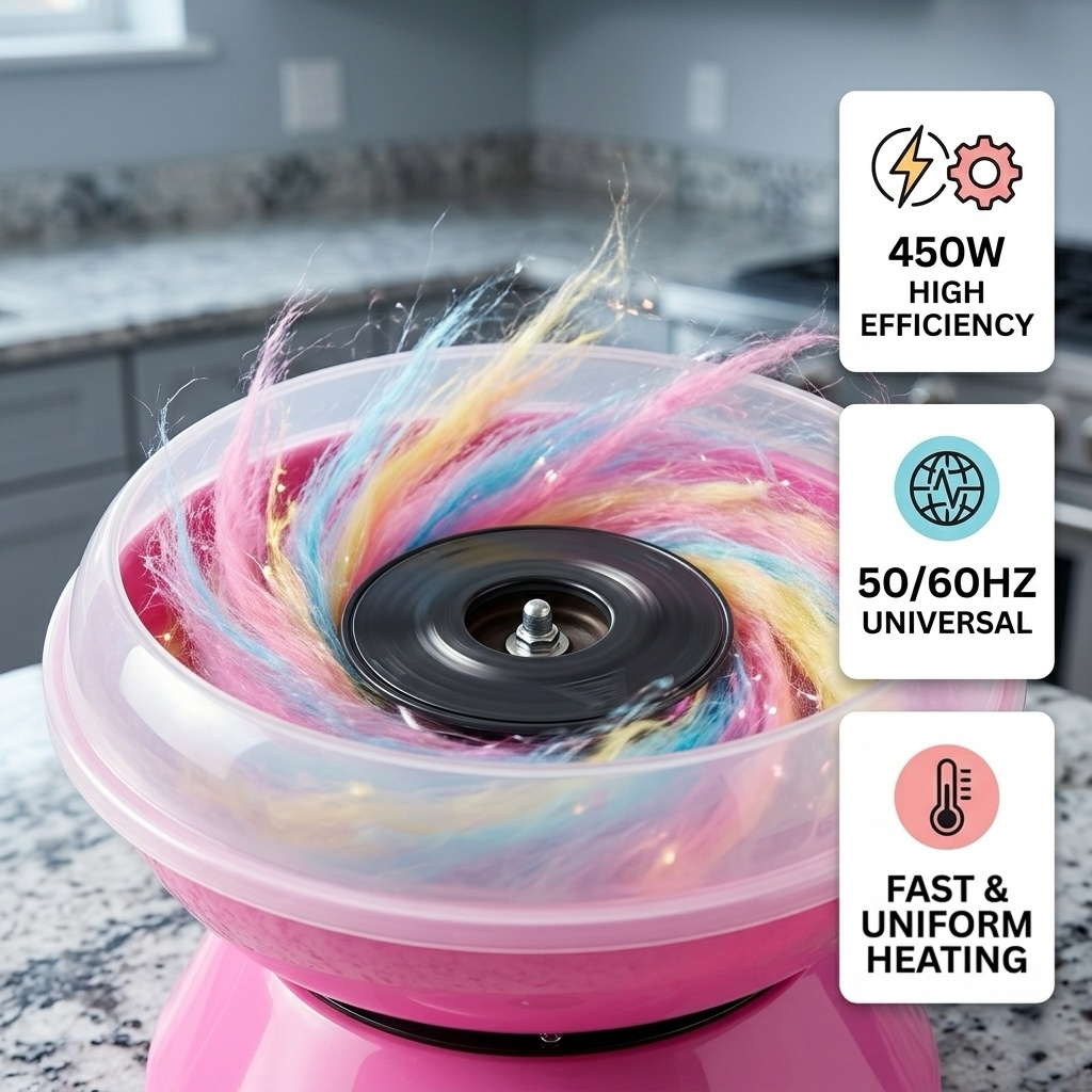 آلة غزل البنات الكهربائية المد - مراجعة Cotton Candy Machine Heating Element وسعره