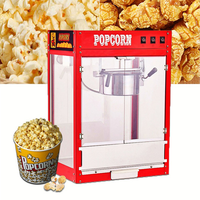 ماكينة صنع الفشار الكهربائية ص - مراجعة Commercial Popcorn Maker 8Oz وسعره