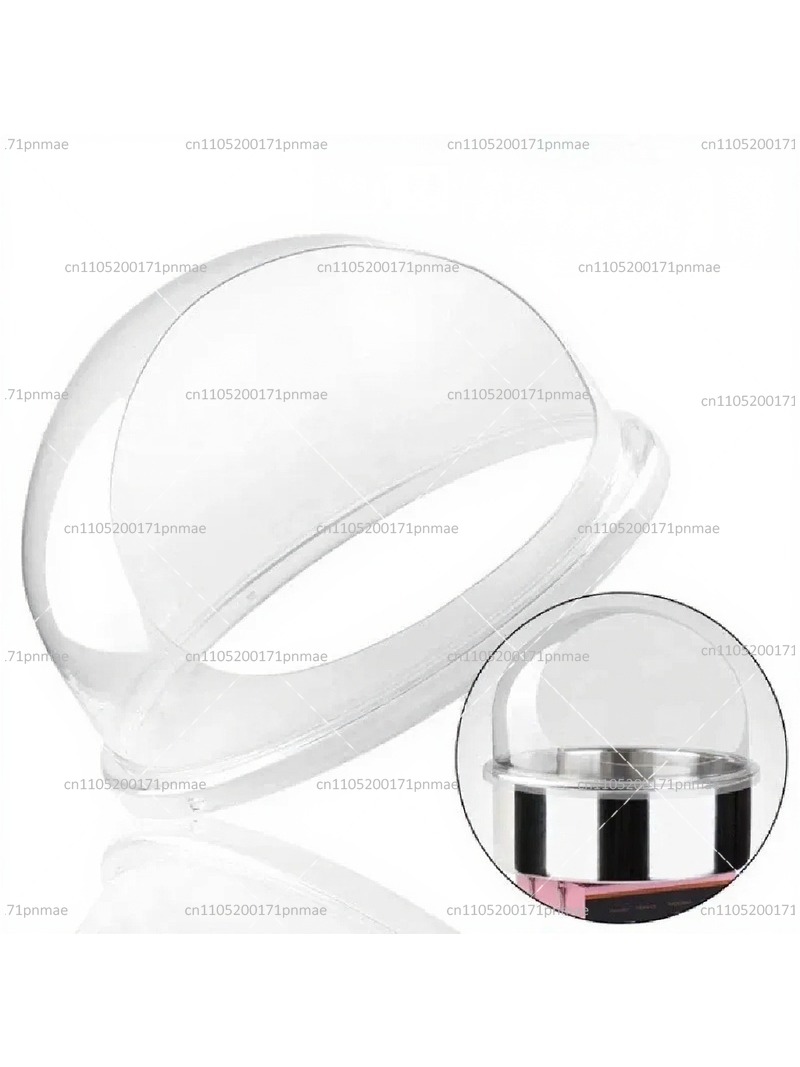 غطاء شفاف لآلة صنع حلوى القطن  - مراجعة Cotton Candy Maker With Cover Shield وسعره