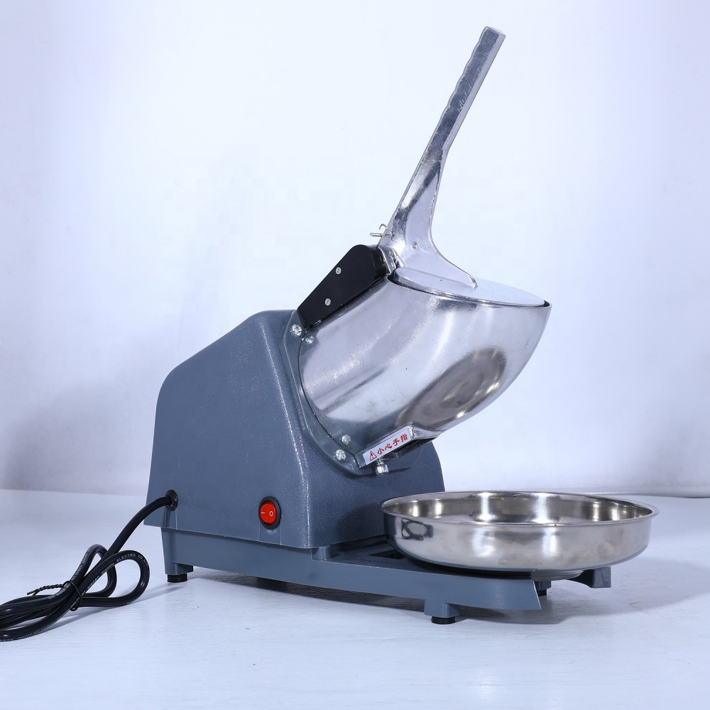 كسارة الثلج، بشفرة مزدوجة، محر - مراجعة Snow Cone Shaved Ice Machine وسعره