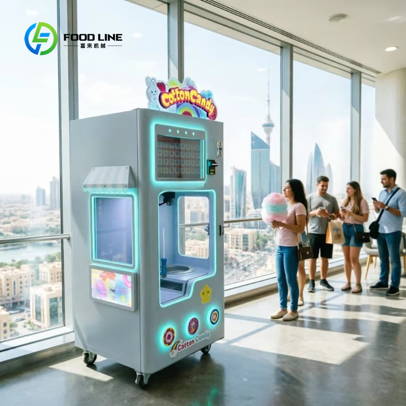 آلة بيع غزل البنات القطنية الم - مراجعة Floss Candy Sugar Spinner Machine وسعره