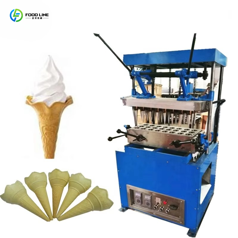 صانع الوافل الكهربائي الجديد 2 - مراجعة Commercial Waffle Cone Maker Ice Cream وسعره