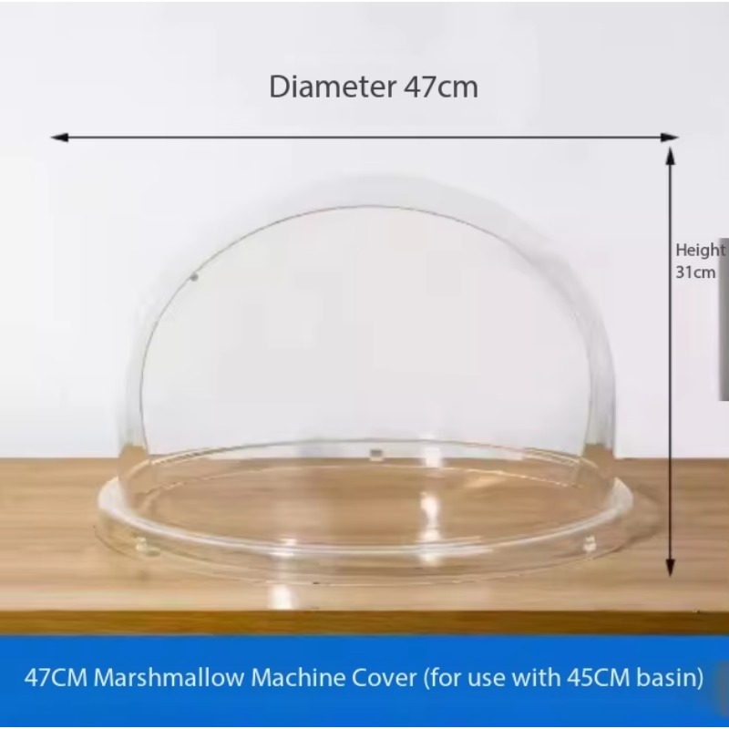 غطاء ماكينة حلوى القطن التجاري - مراجعة Cotton Candy Maker With Cover Shield وسعره