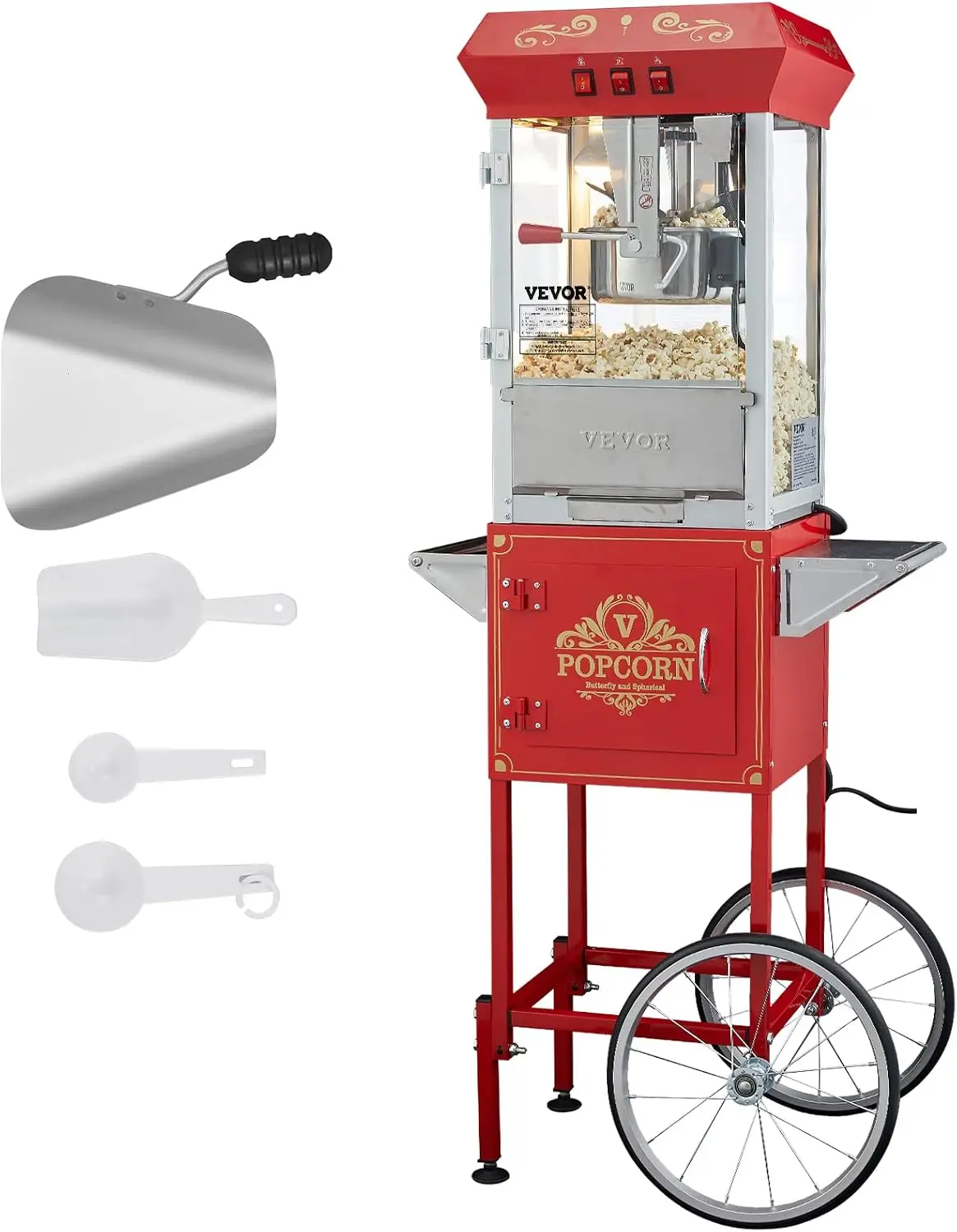 آلة صنع الفشار التجارية، وعاء  - مراجعة Commercial Popcorn Maker 8Oz وسعره
