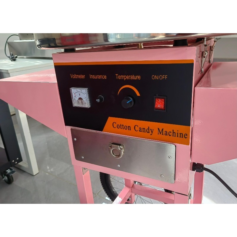 آلة صنع حلوى القطن مع عربة، آل - مراجعة Commercial Cotton Candy Machine Cart وسعره