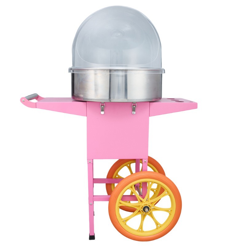 آلة حلوى القطن الكهربائية التج - مراجعة Commercial Cotton Candy Machine Cart وسعره